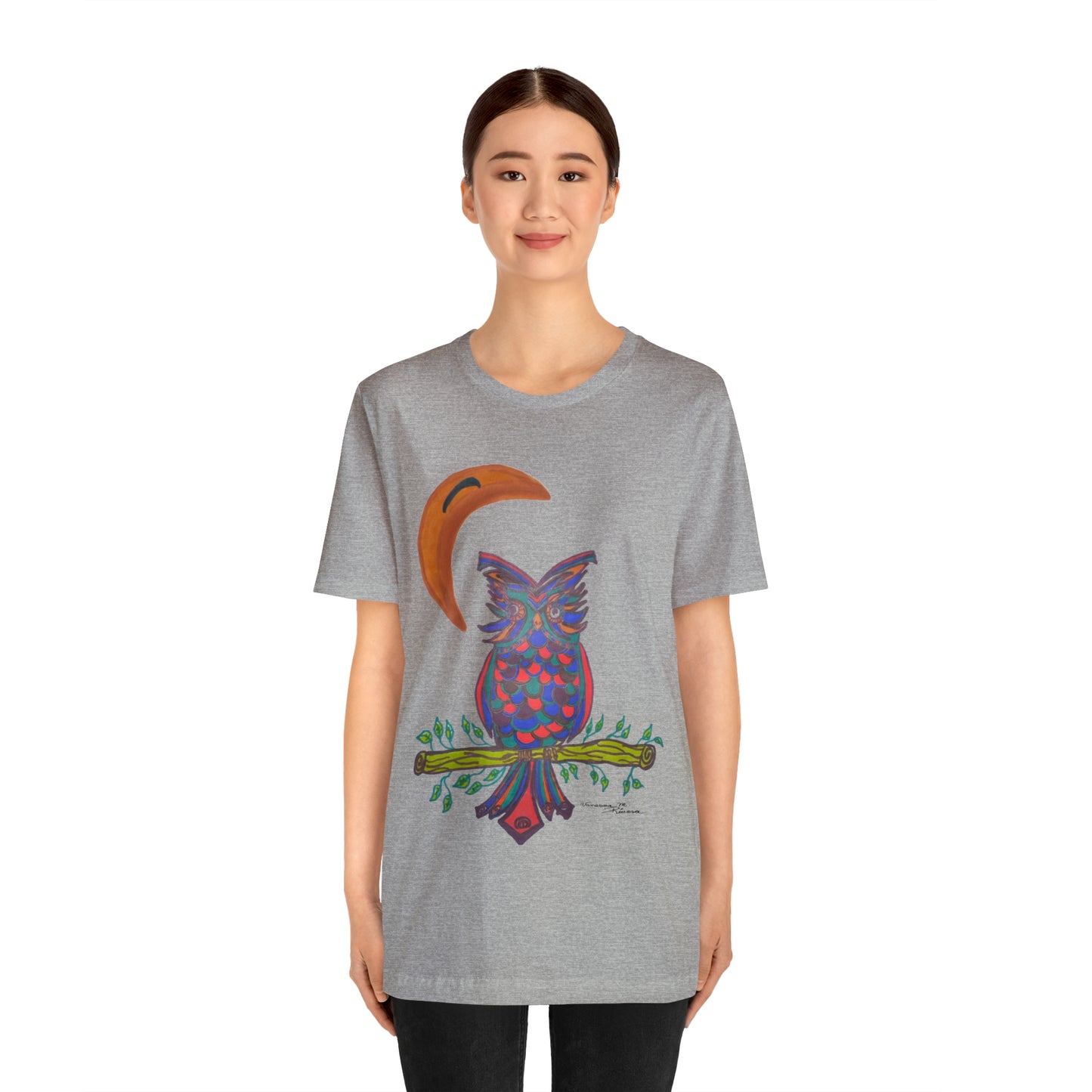 Owl - Unisex Jersey Short Sleeve Tee