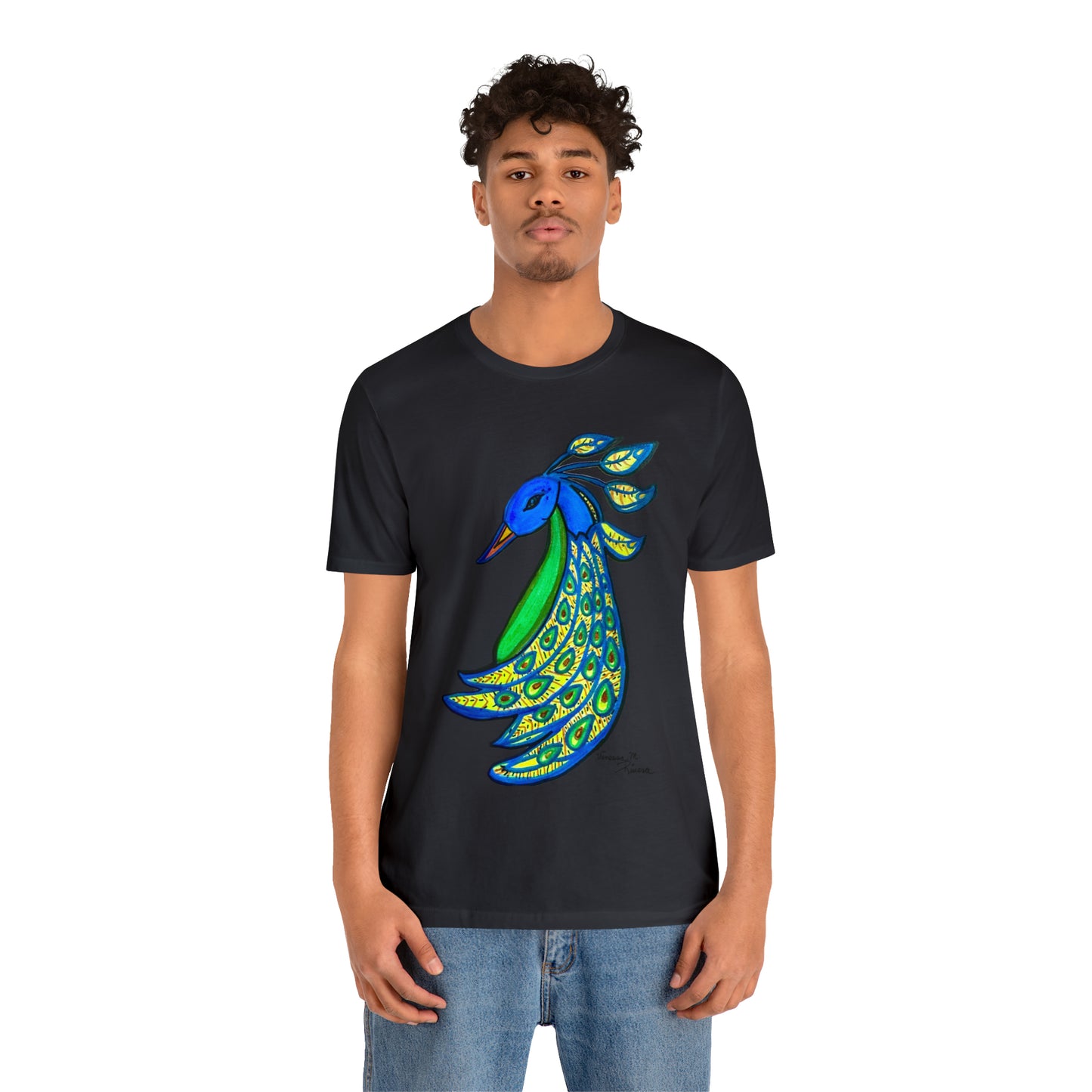 Peacock - Unisex Jersey Short Sleeve Tee