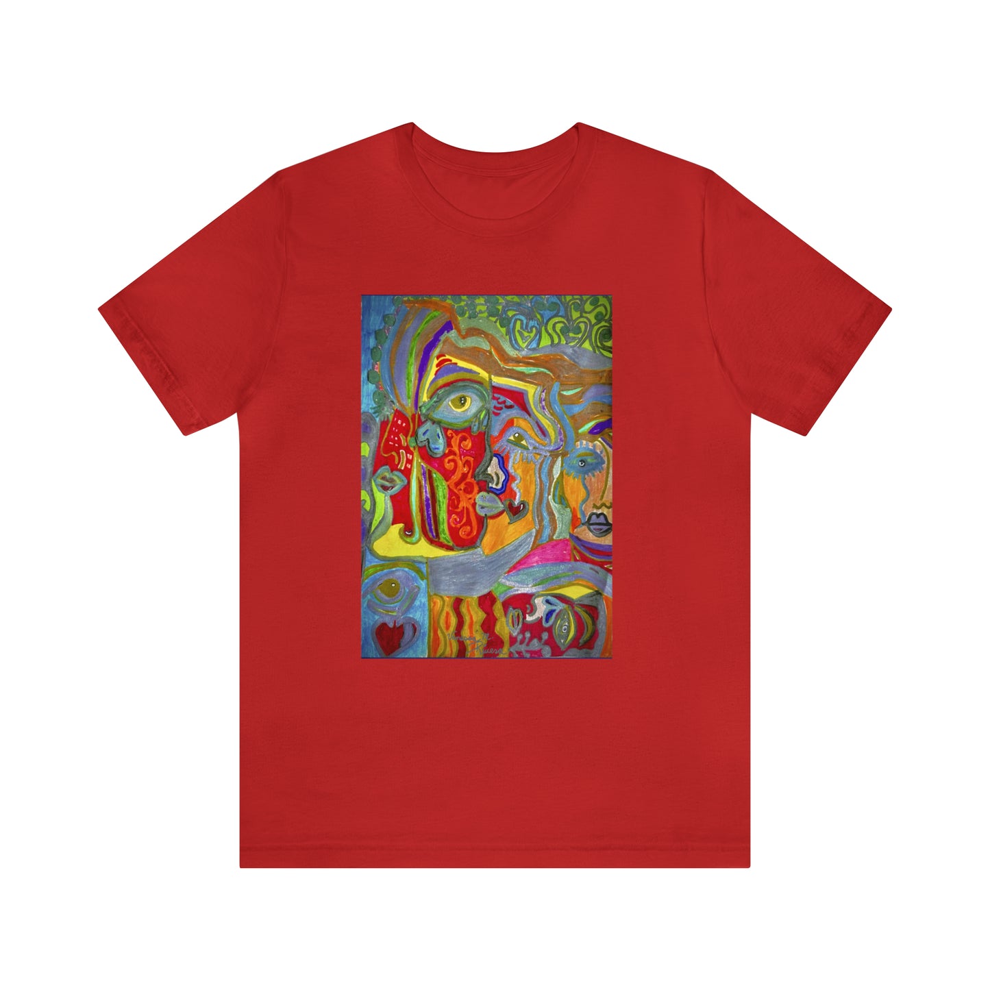 Abstract - Unisex Jersey Short Sleeve Tee