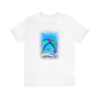 dolphin - Unisex Jersey Short Sleeve Tee