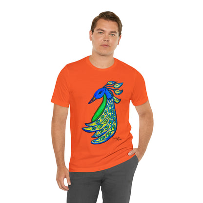 Peacock - Unisex Jersey Short Sleeve Tee