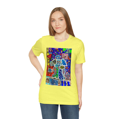 Abstract - Unisex Jersey Short Sleeve Tee