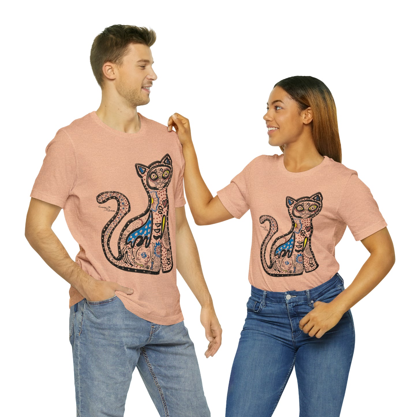 Cat - Unisex Jersey Short Sleeve Tee