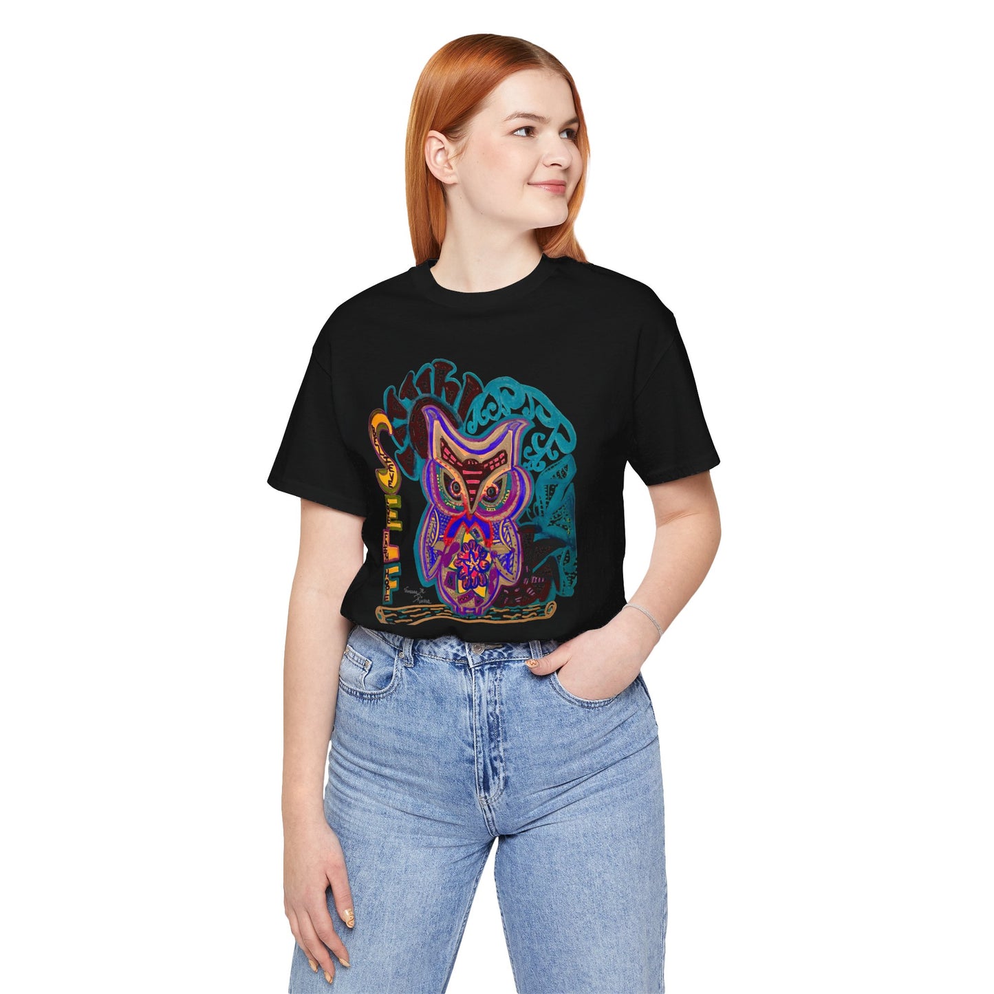 Owl - Unisex Jersey Short Sleeve Tee