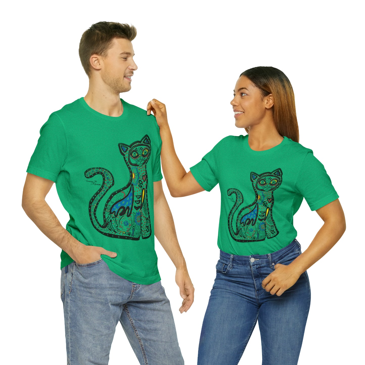 Cat - Unisex Jersey Short Sleeve Tee