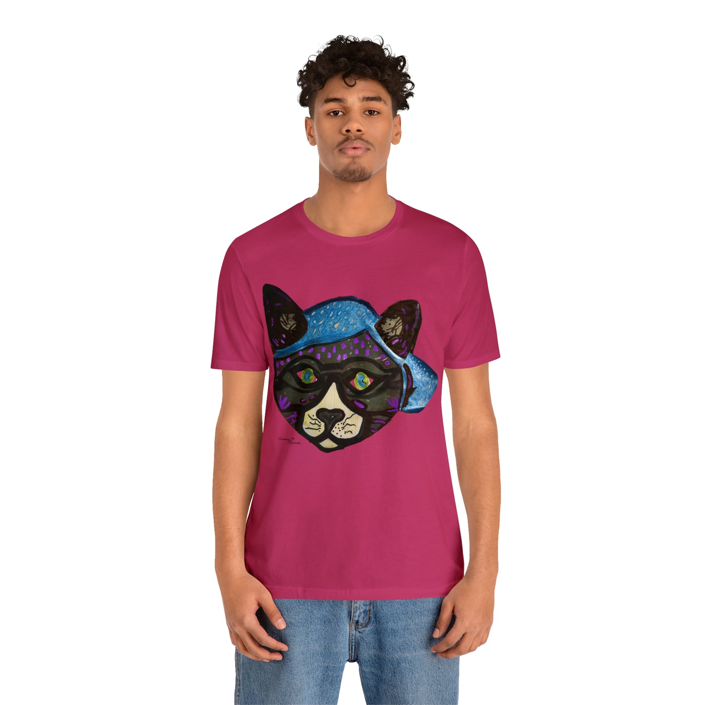 Cat - Unisex Jersey Short Sleeve Tee