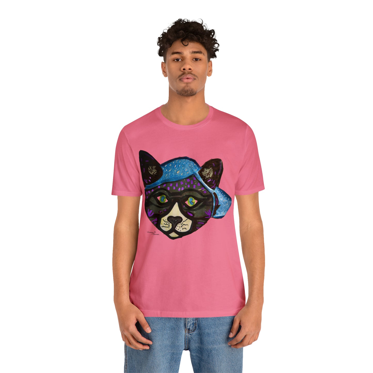 Cat - Unisex Jersey Short Sleeve Tee