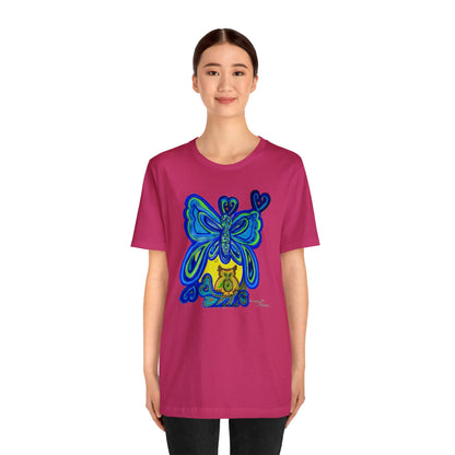 butterfly - Unisex Jersey Short Sleeve Tee