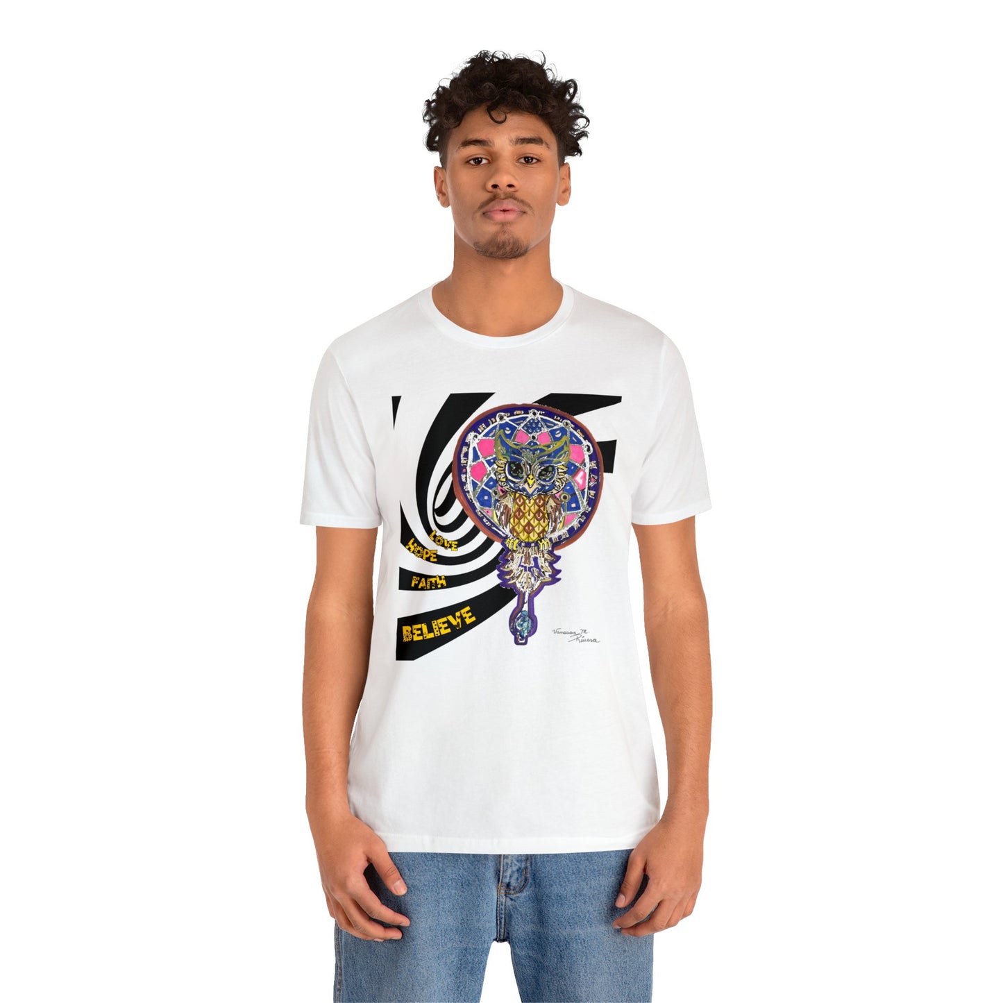 owl - Unisex Jersey Short Sleeve Tee