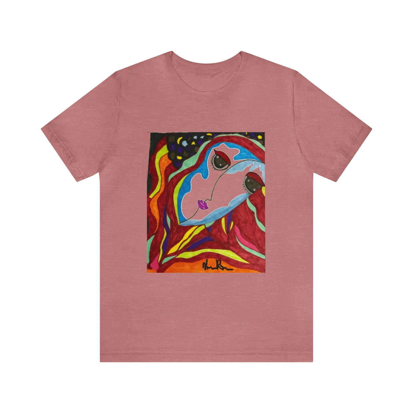 Face - Unisex Jersey Short Sleeve Tee