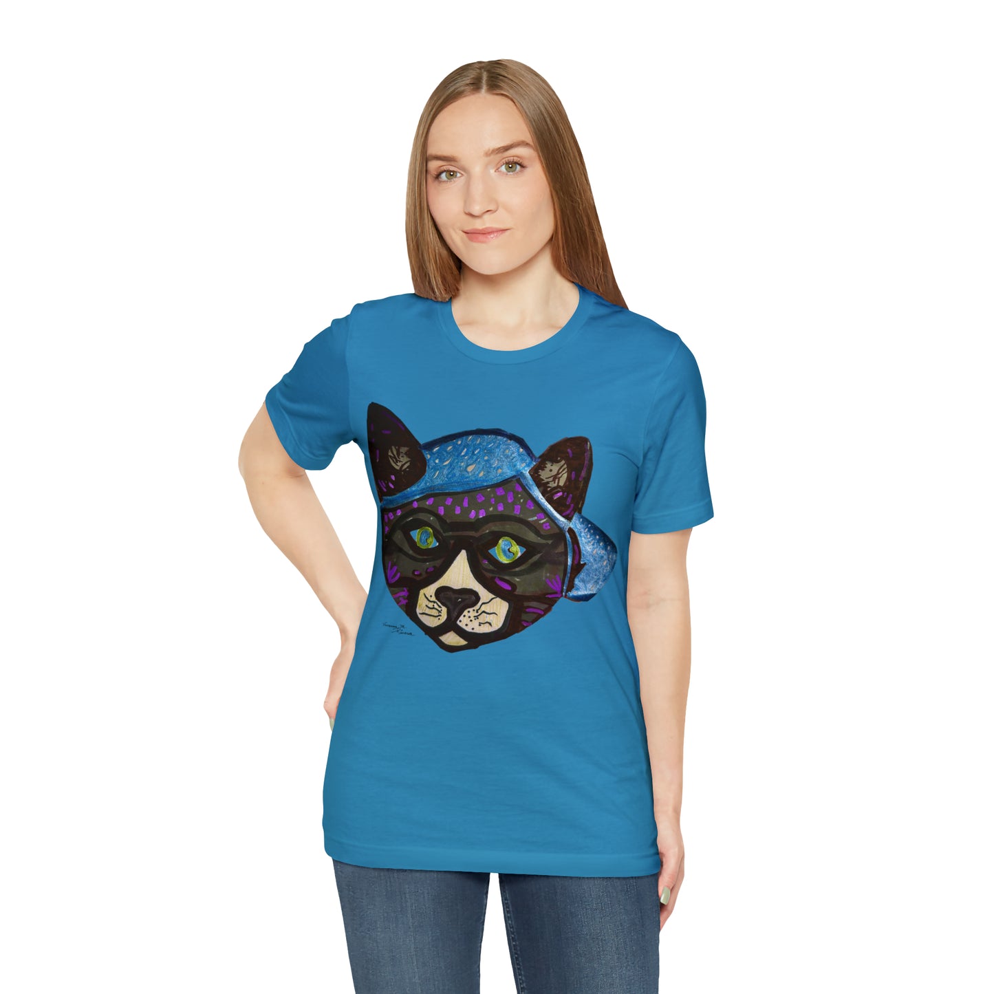 Cat - Unisex Jersey Short Sleeve Tee