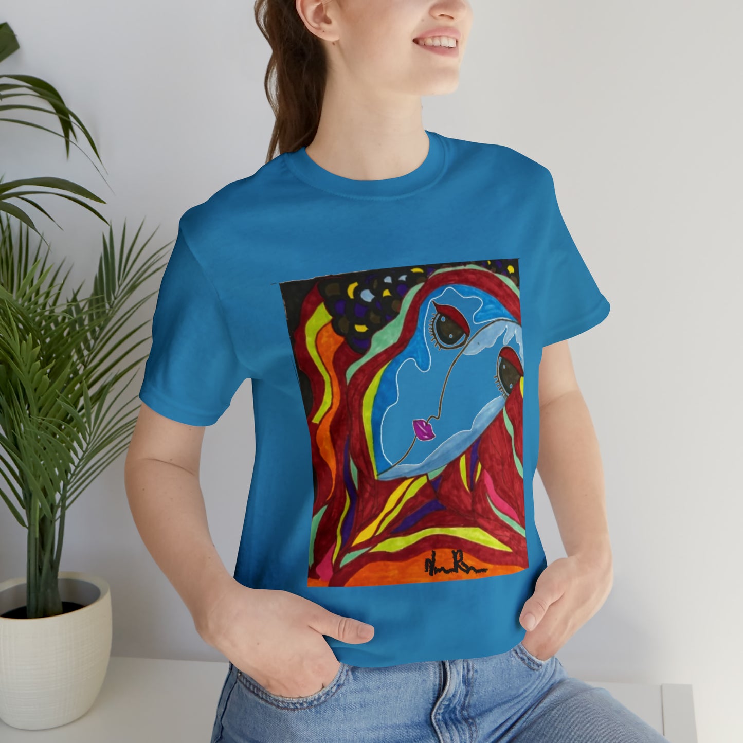 Face - Unisex Jersey Short Sleeve Tee