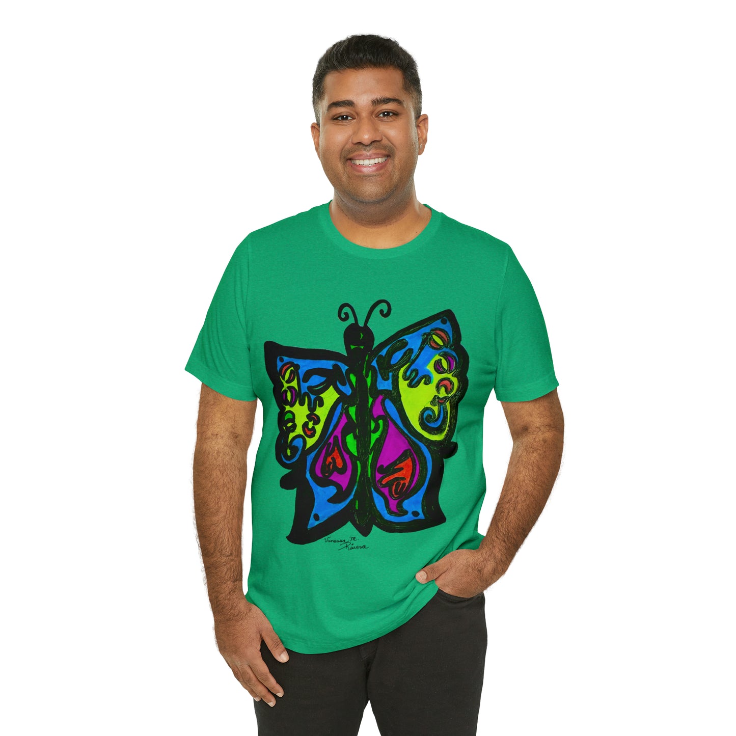 Butterfly - Unisex Jersey Short Sleeve Tee