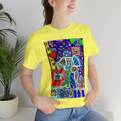 Abstract - Unisex Jersey Short Sleeve Tee