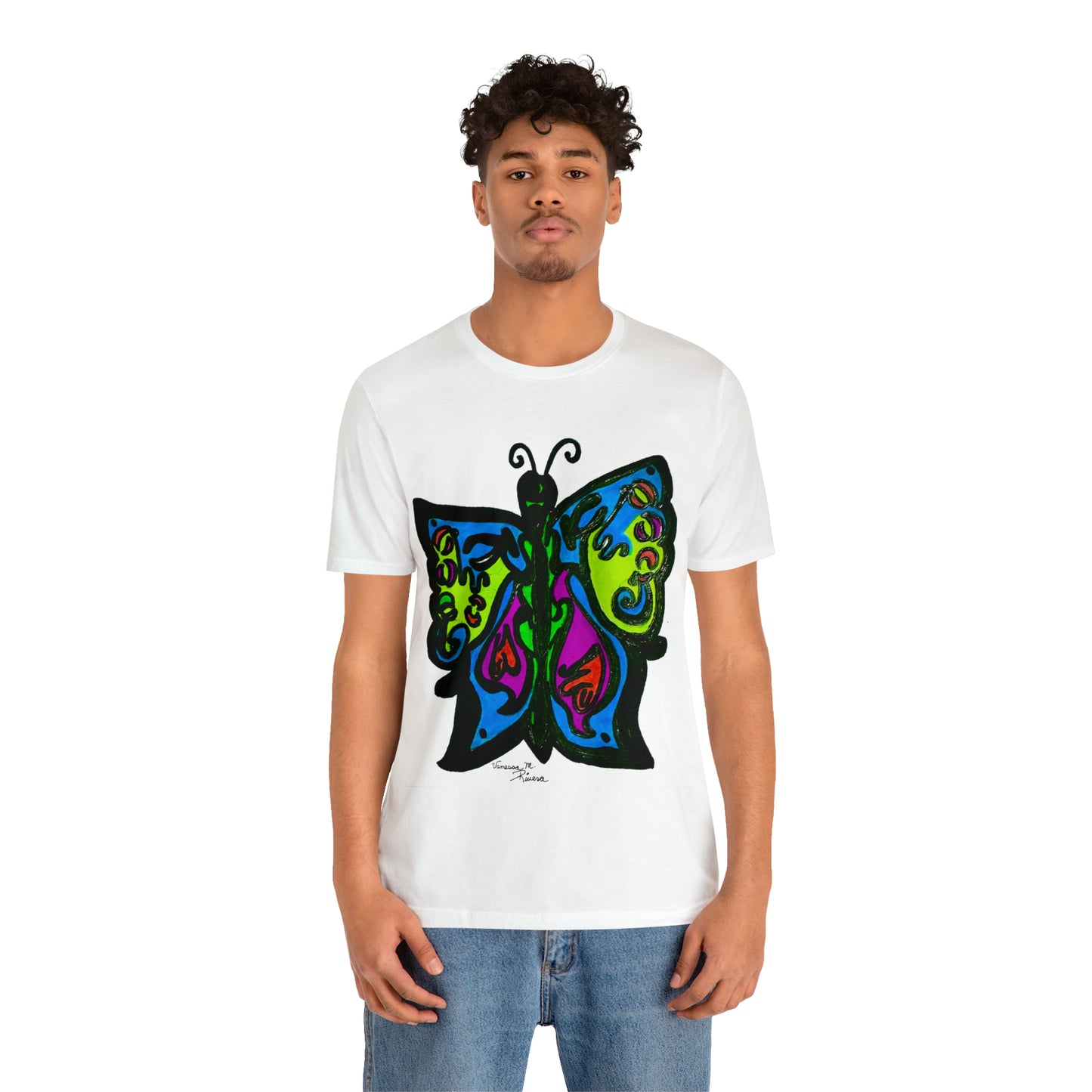 Butterfly - Unisex Jersey Short Sleeve Tee