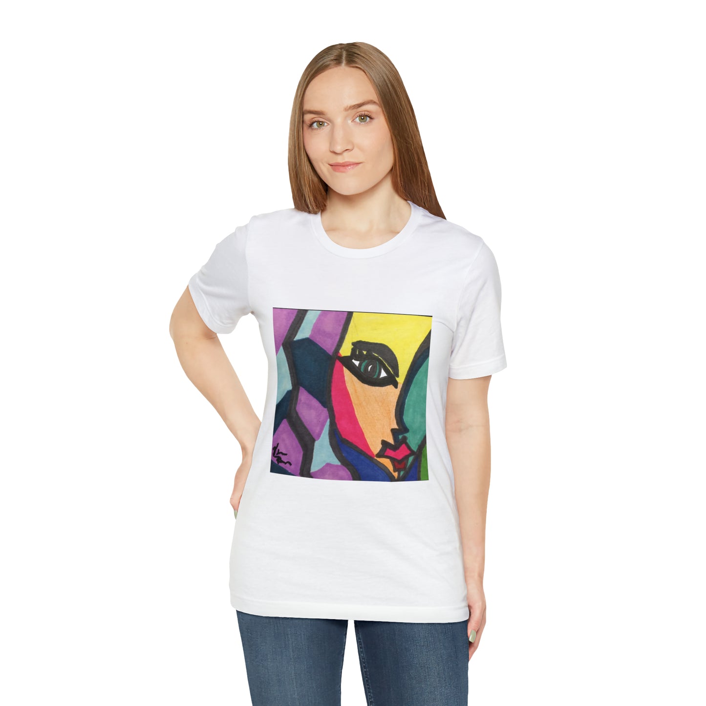 Face - Unisex Jersey Short Sleeve Tee