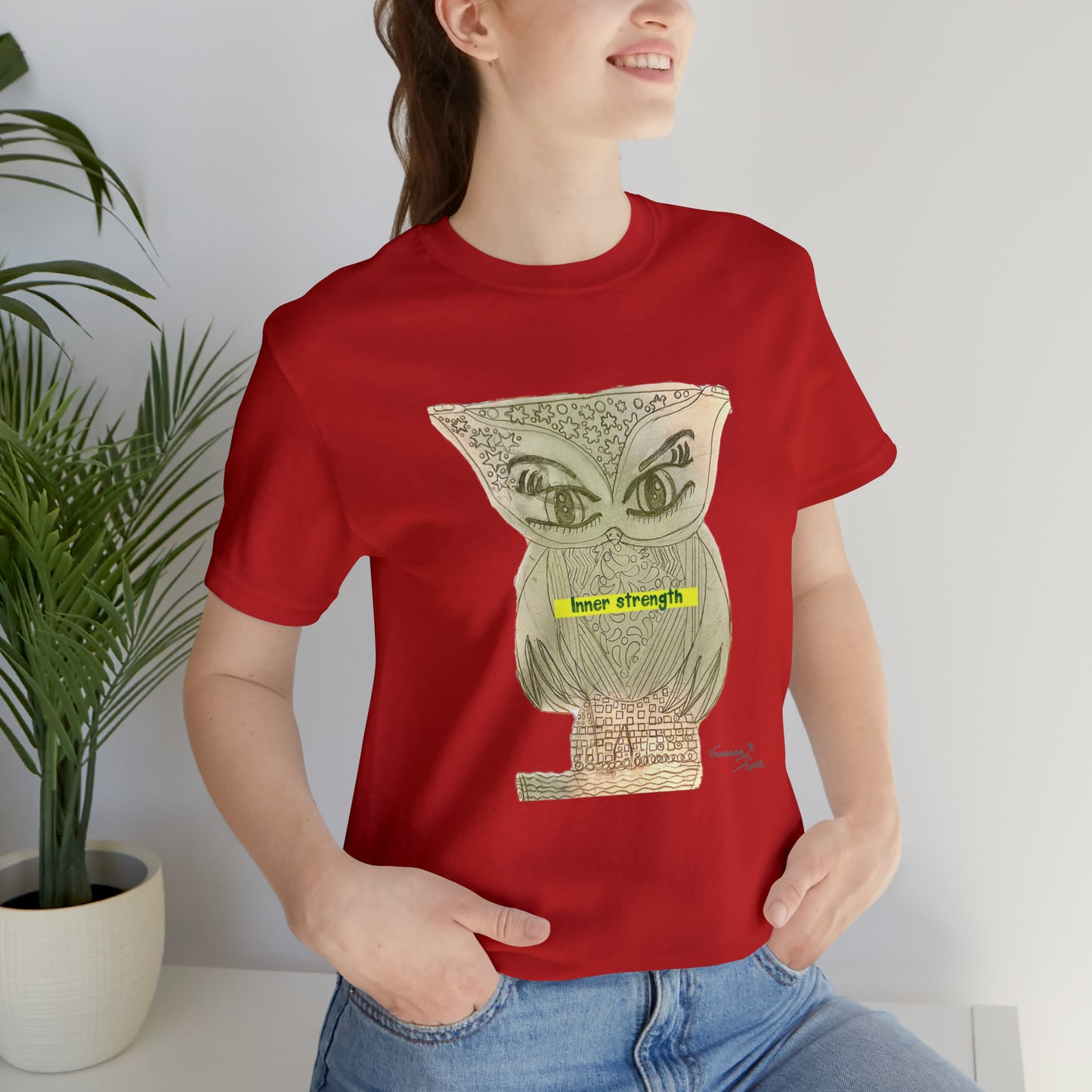 Owl - Unisex Jersey Short Sleeve Tee