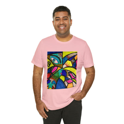 Abstract - Unisex Jersey Short Sleeve Tee