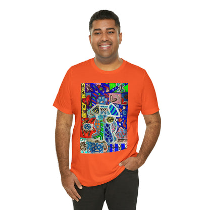 Abstract - Unisex Jersey Short Sleeve Tee