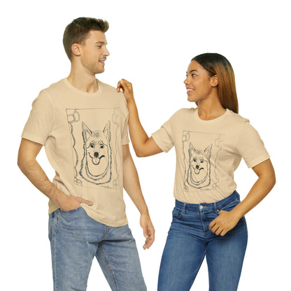 Dog - Unisex Jersey Short Sleeve Tee