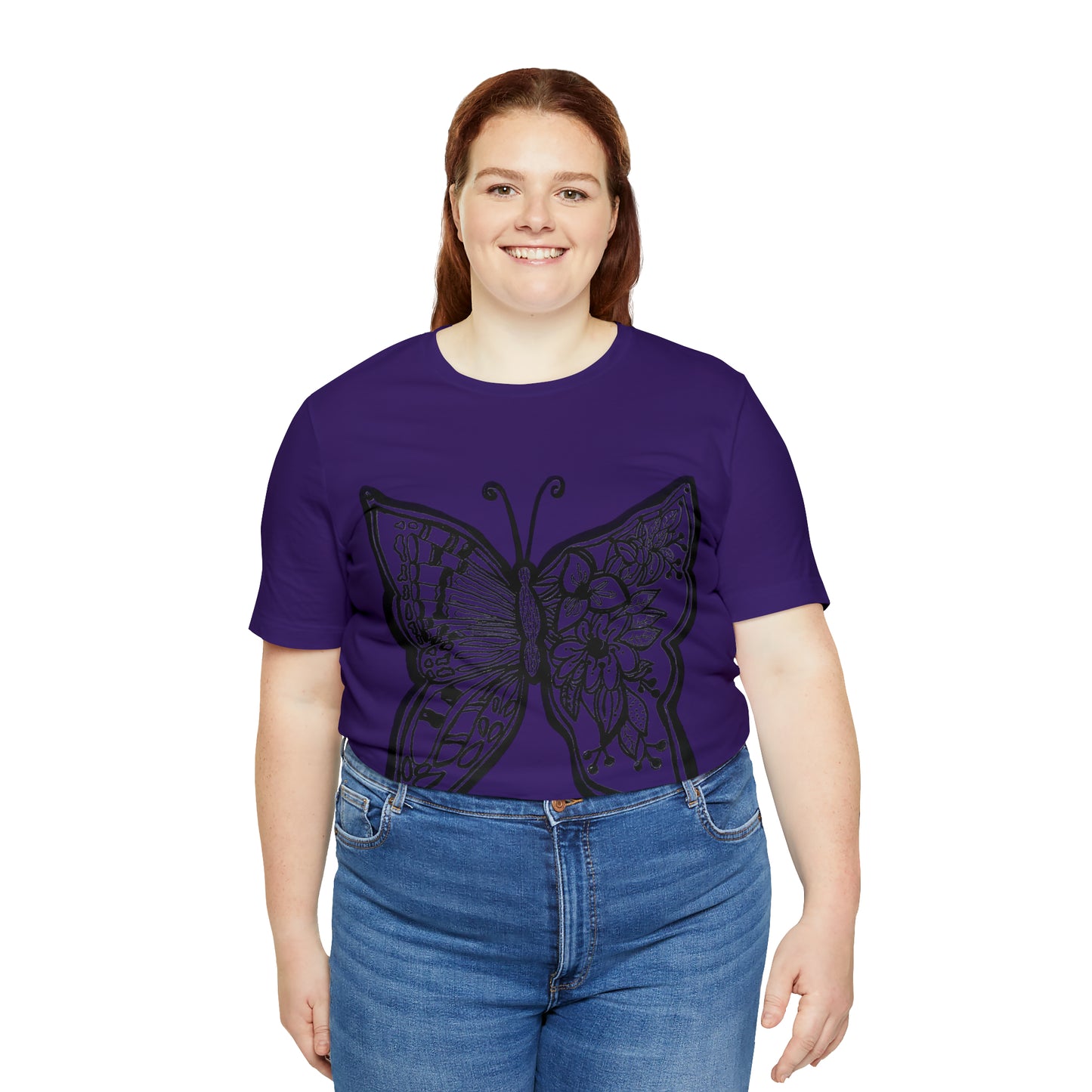 Butterfly - Unisex Jersey Short Sleeve Tee