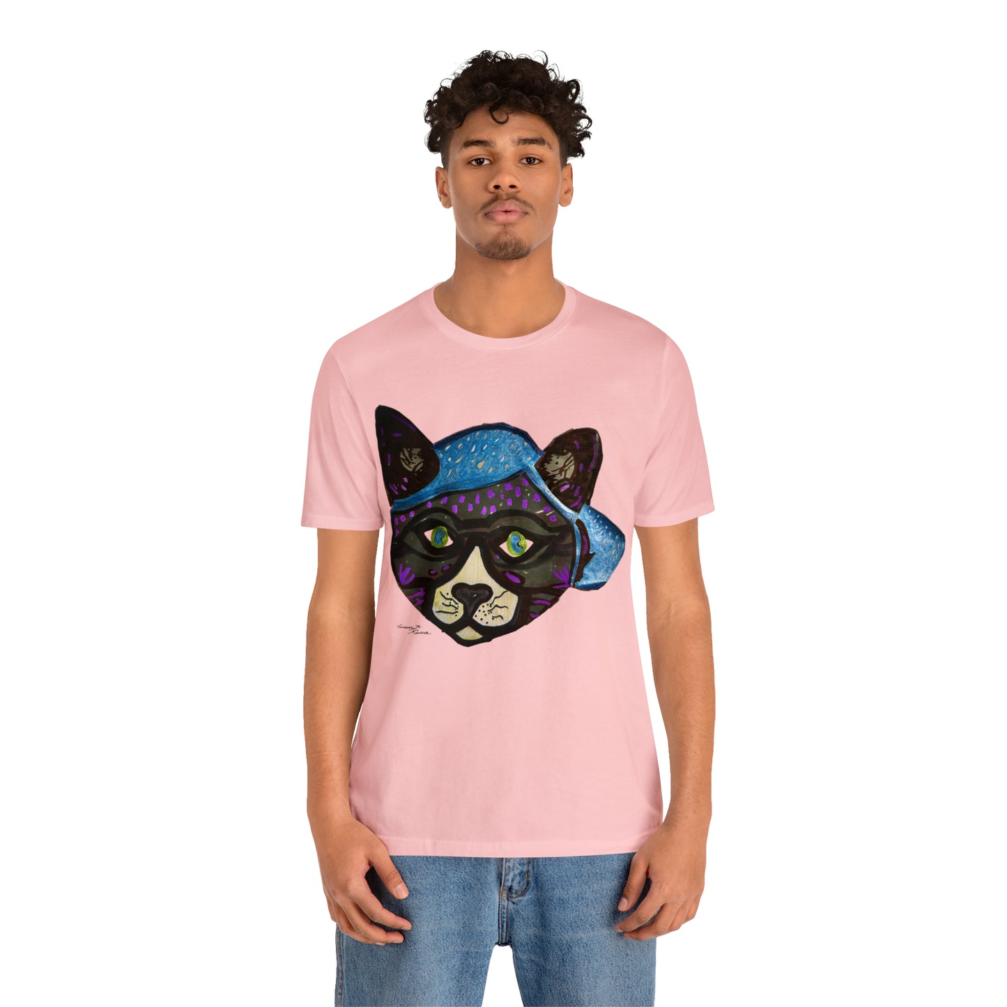 Cat - Unisex Jersey Short Sleeve Tee