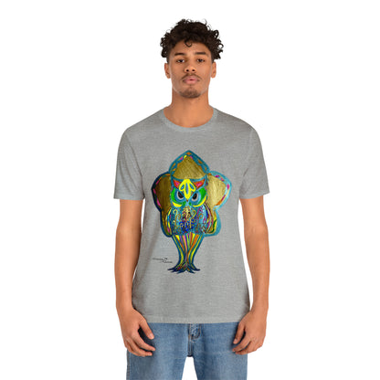 Owl - Unisex Jersey Short Sleeve Tee