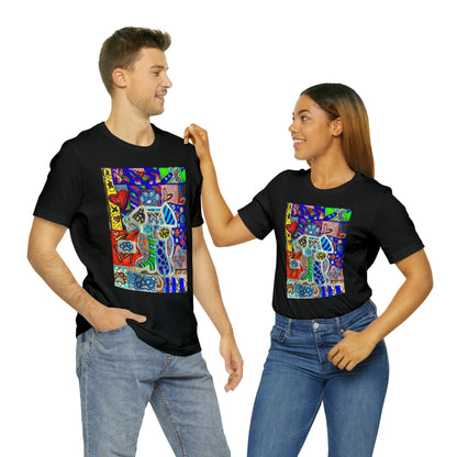 Abstract - Unisex Jersey Short Sleeve Tee