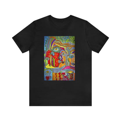 Abstract - Unisex Jersey Short Sleeve Tee