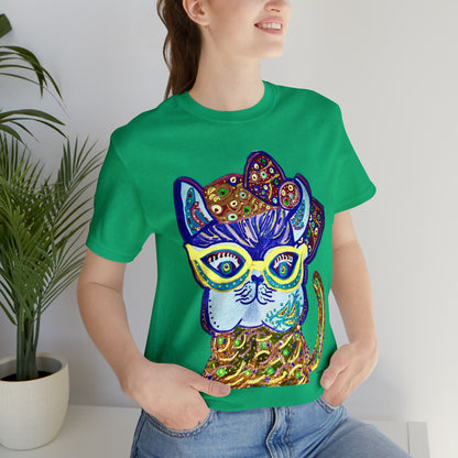 Cat - Unisex Jersey Short Sleeve Tee