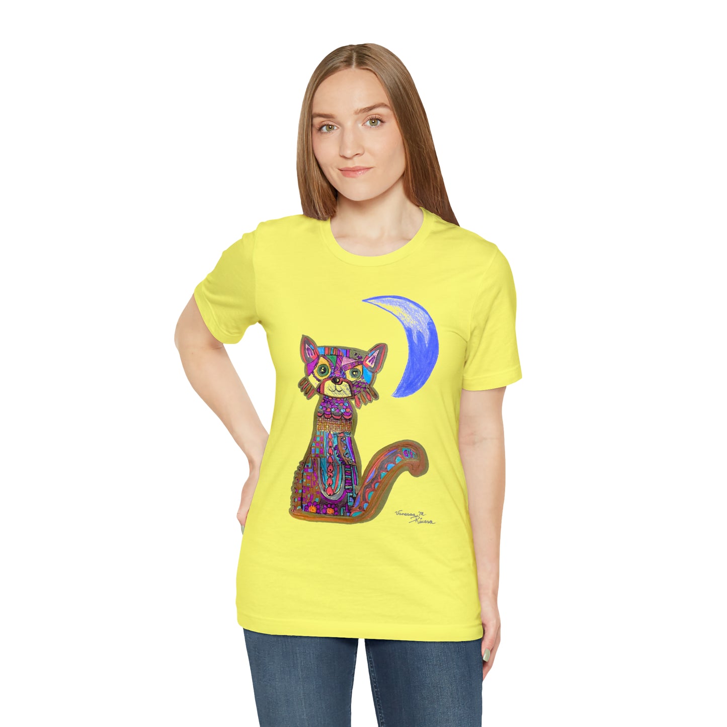 Cat - Unisex Jersey Short Sleeve Tee