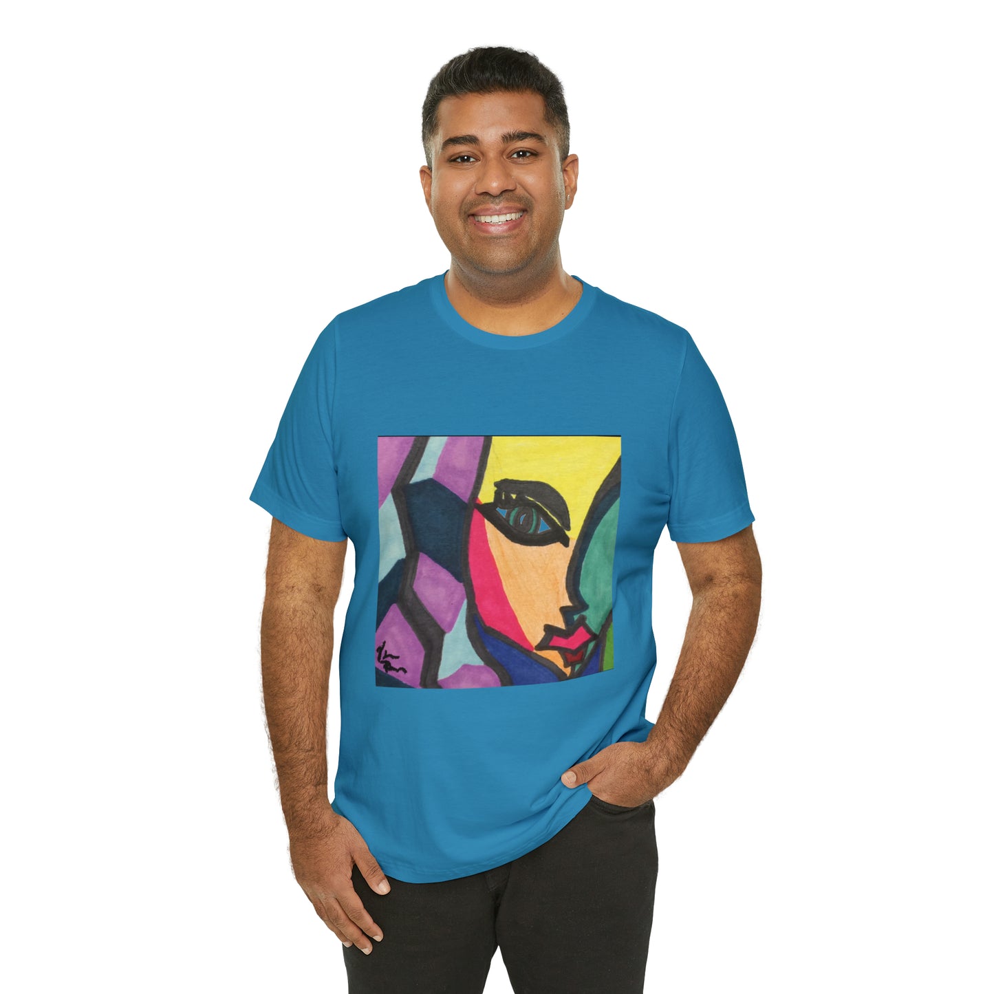 Face - Unisex Jersey Short Sleeve Tee