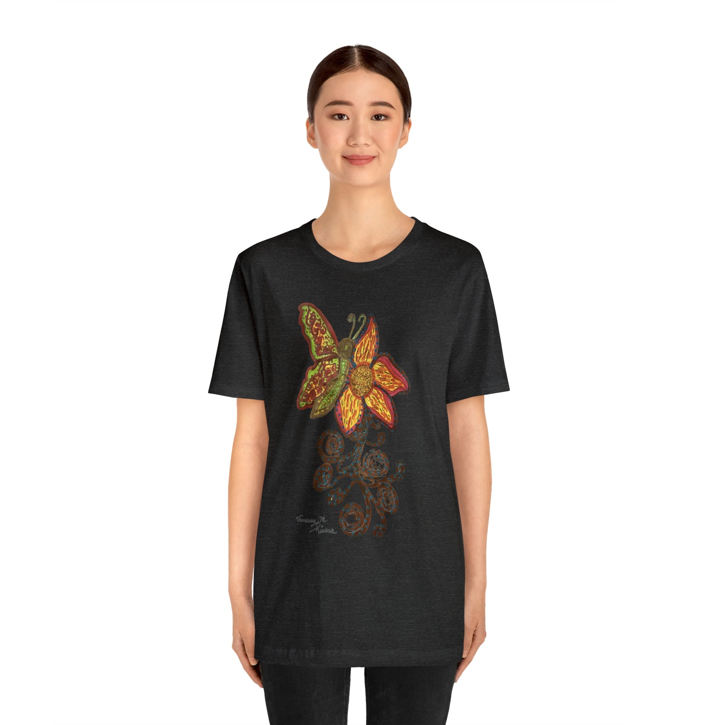 Butterfly - Unisex Jersey Short Sleeve Tee