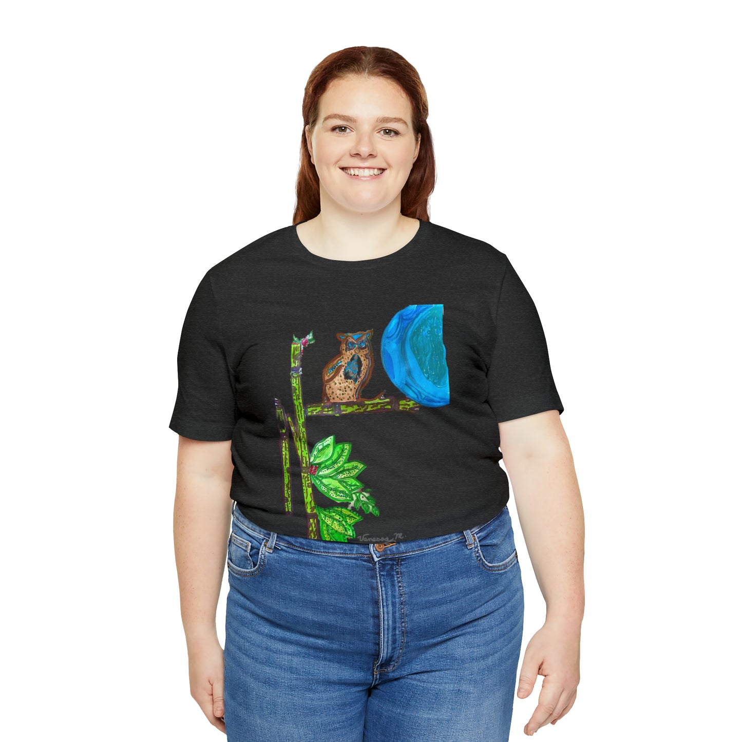 Owl - Unisex Jersey Short Sleeve Tee