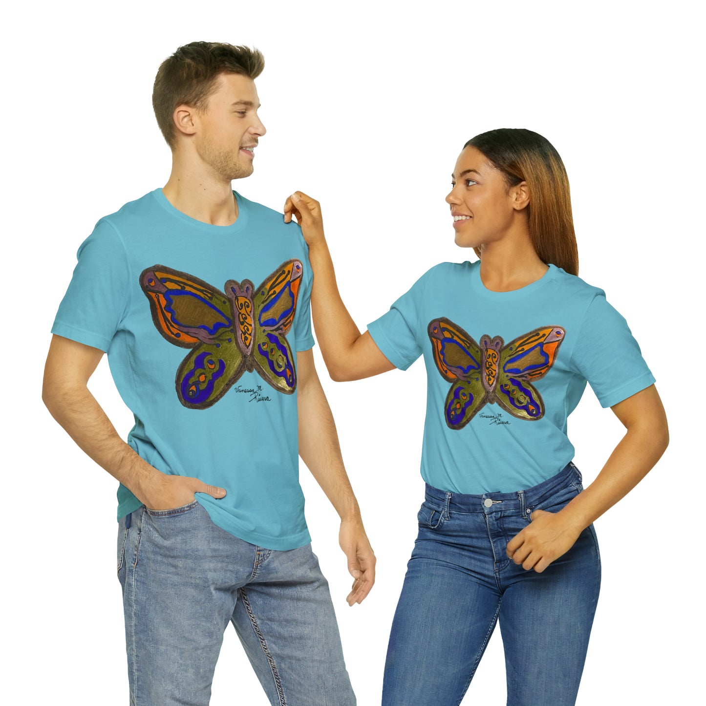 Butterfly - Unisex Jersey Short Sleeve Tee