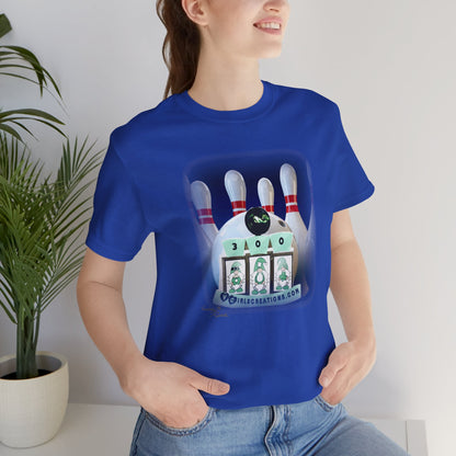 bowling - Unisex Jersey Short Sleeve Tee