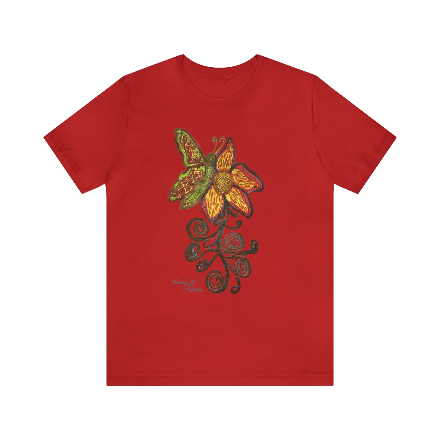 Butterfly - Unisex Jersey Short Sleeve Tee