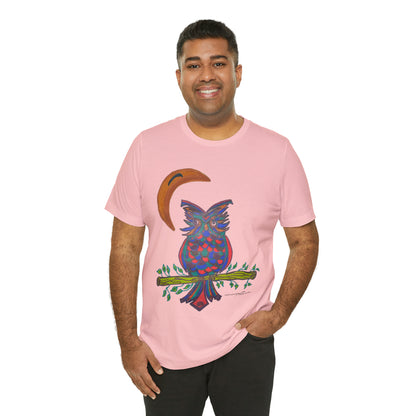 Owl - Unisex Jersey Short Sleeve Tee