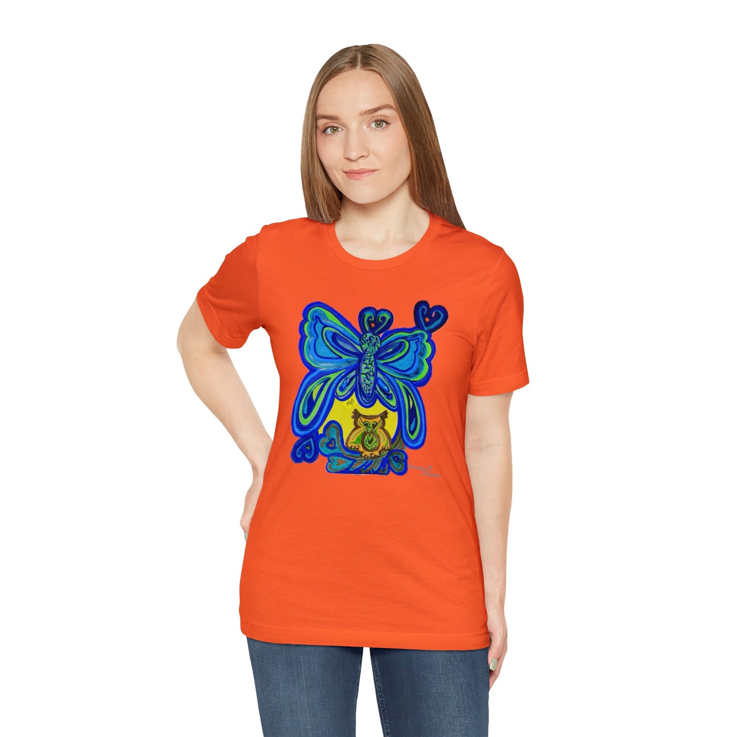 butterfly - Unisex Jersey Short Sleeve Tee