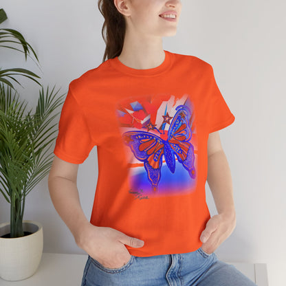 butterfly - Unisex Jersey Short Sleeve Tee