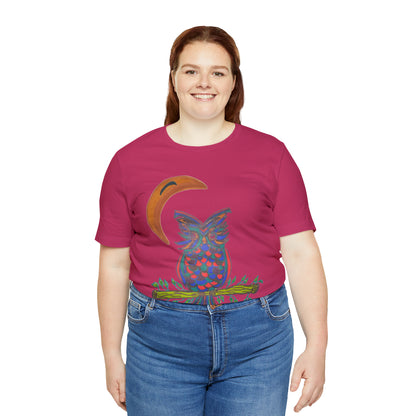 Owl - Unisex Jersey Short Sleeve Tee