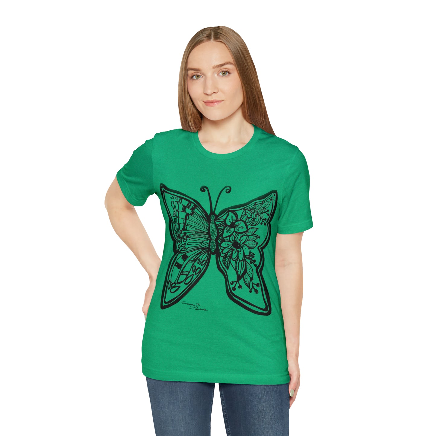 Butterfly - Unisex Jersey Short Sleeve Tee