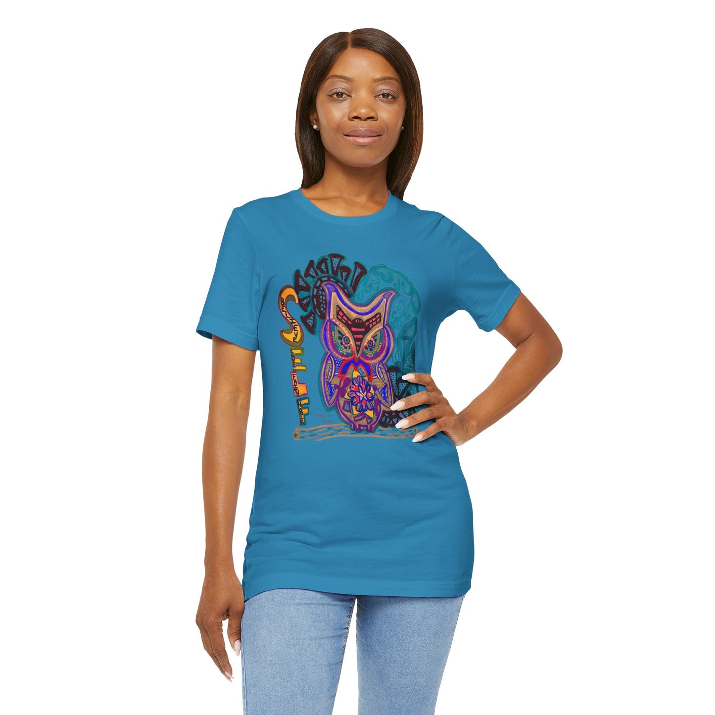 Owl - Unisex Jersey Short Sleeve Tee