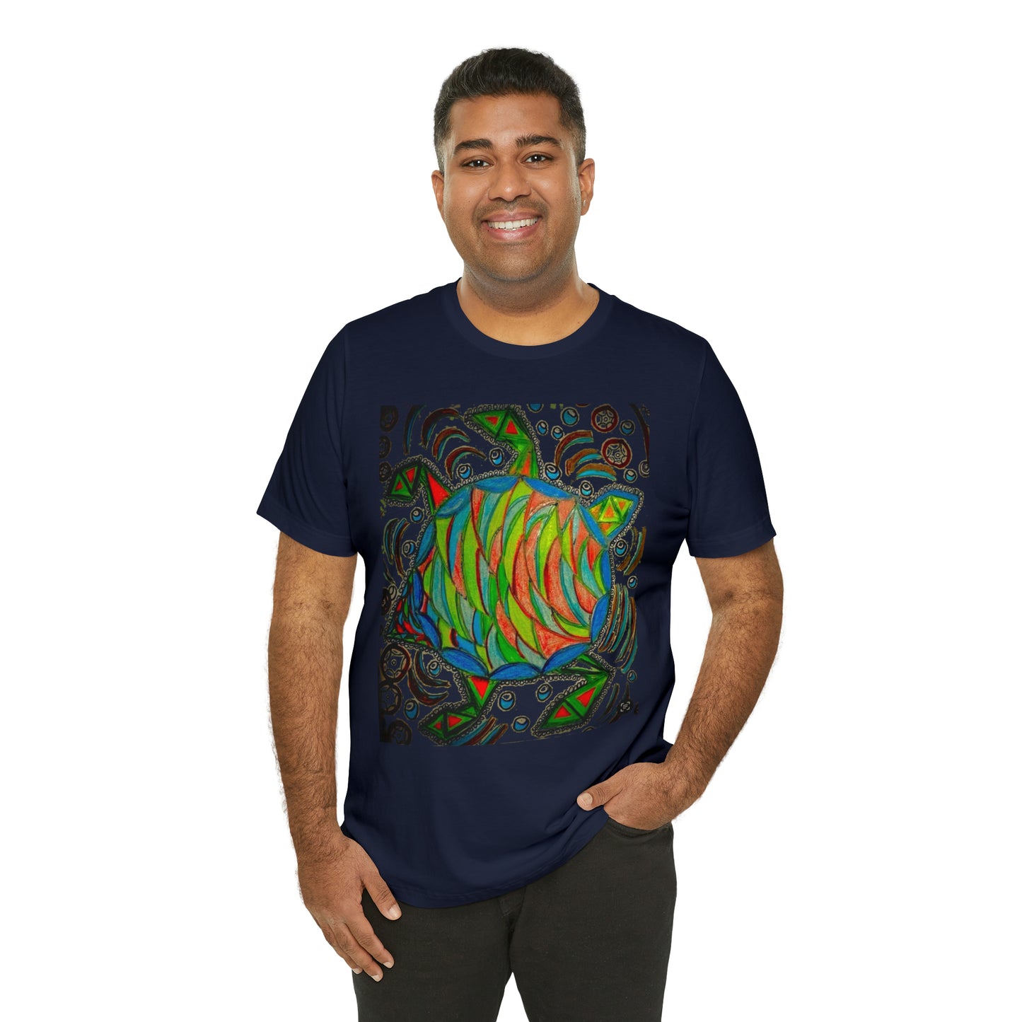 Abstract - Unisex Jersey Short Sleeve Tee