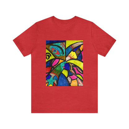 Abstract - Unisex Jersey Short Sleeve Tee