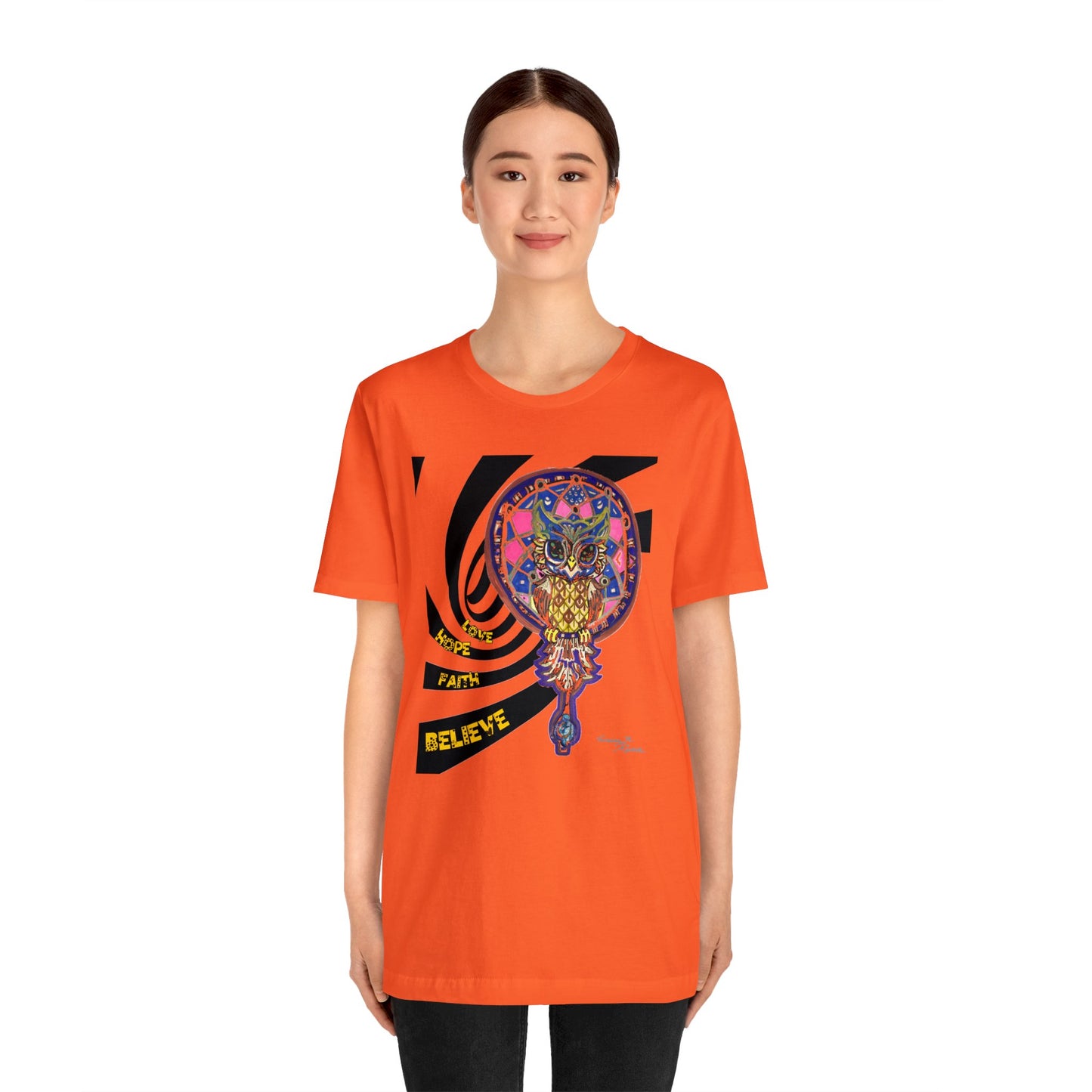 owl - Unisex Jersey Short Sleeve Tee