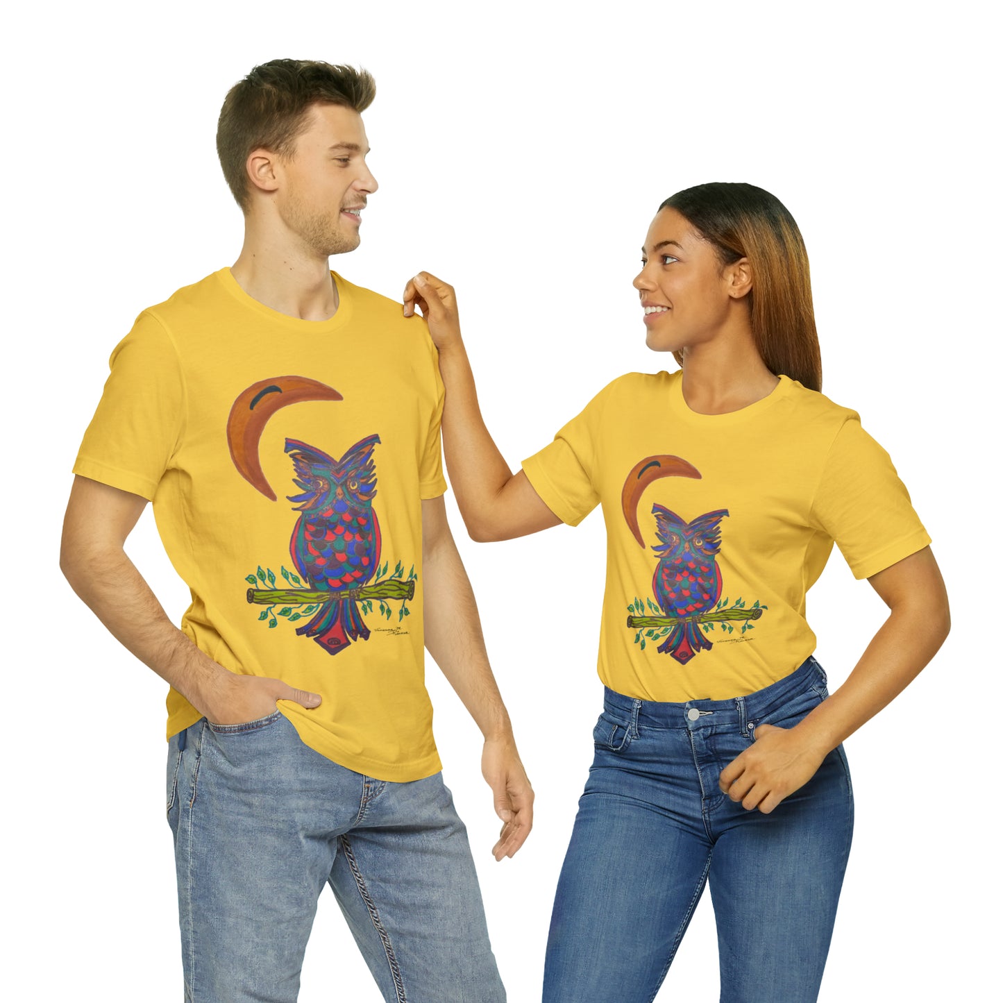 Owl - Unisex Jersey Short Sleeve Tee