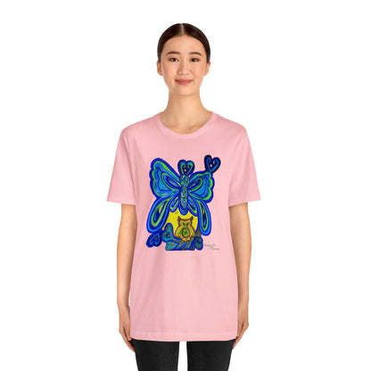 butterfly - Unisex Jersey Short Sleeve Tee