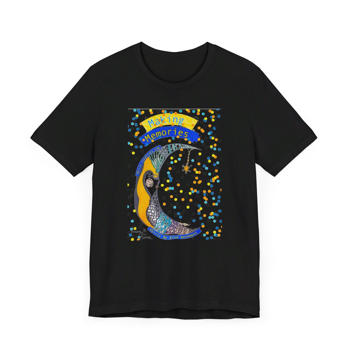 moon - Unisex Jersey Short Sleeve Tee