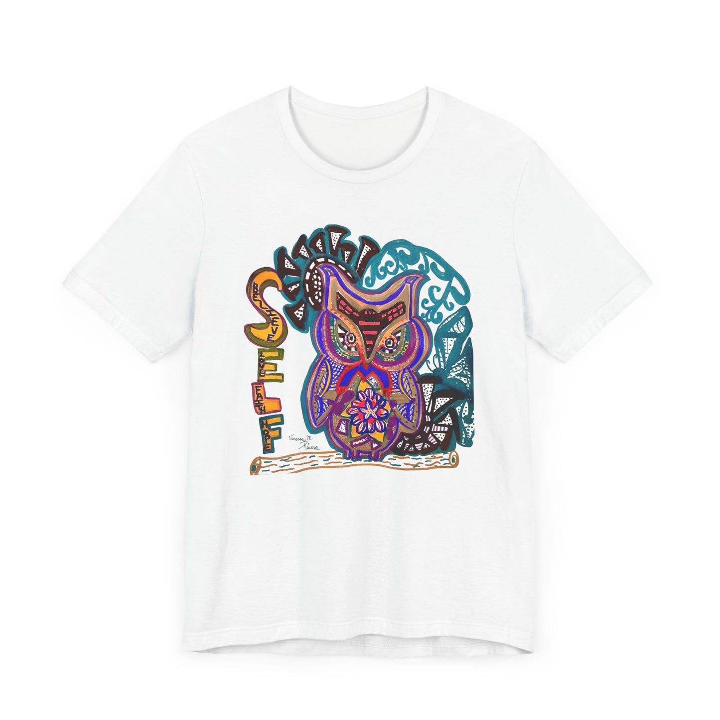 Owl - Unisex Jersey Short Sleeve Tee